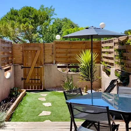 Apartamento Rez De Jardin Climatise, Cosy, Avec Parking A Sanary - Les Amirantes Exterior foto
