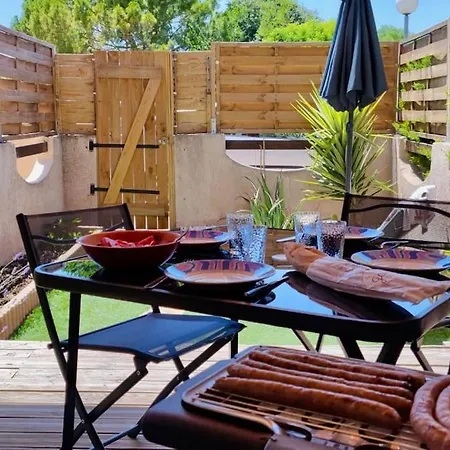 Apartamento Rez De Jardin Climatise, Cosy, Avec Parking A Sanary - Les Amirantes Exterior foto